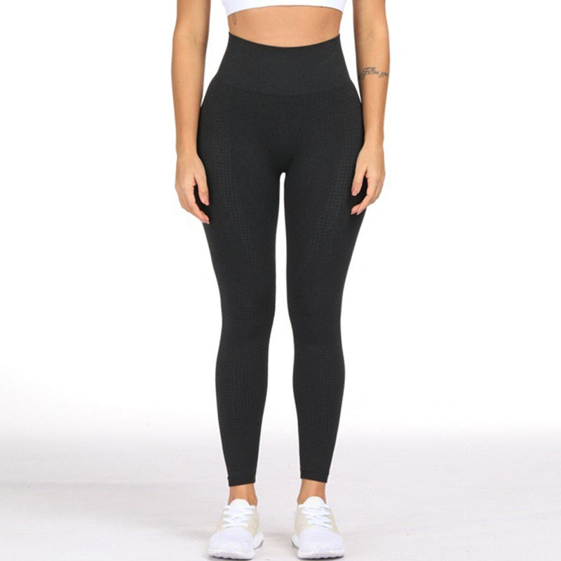 Women's High Waist Push Up Leggings, Ankle Length Tights that are Squat Proof, Perfect for Fitness, Yoga & Running